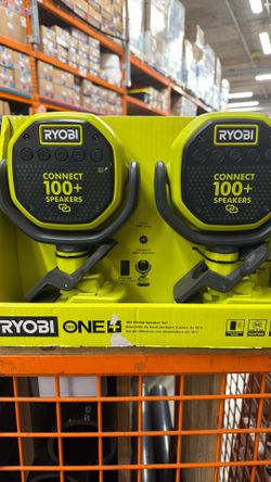 Ryobi clamp speakers 18v