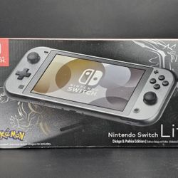Nintendo Switch Lite Pokemon Dialga And Palkia Edition