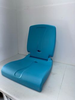 Teal Plastic Folding Stadium Seat