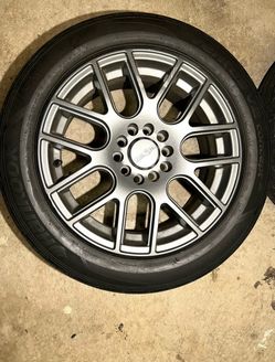 Vision Cross Gunmetal Wheels