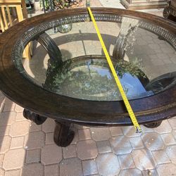 vintage coffee table.