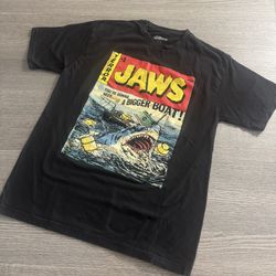 JAWS Comic Book Men’s T-Shirt Size L Large You're Going to Need a Bigger Boat