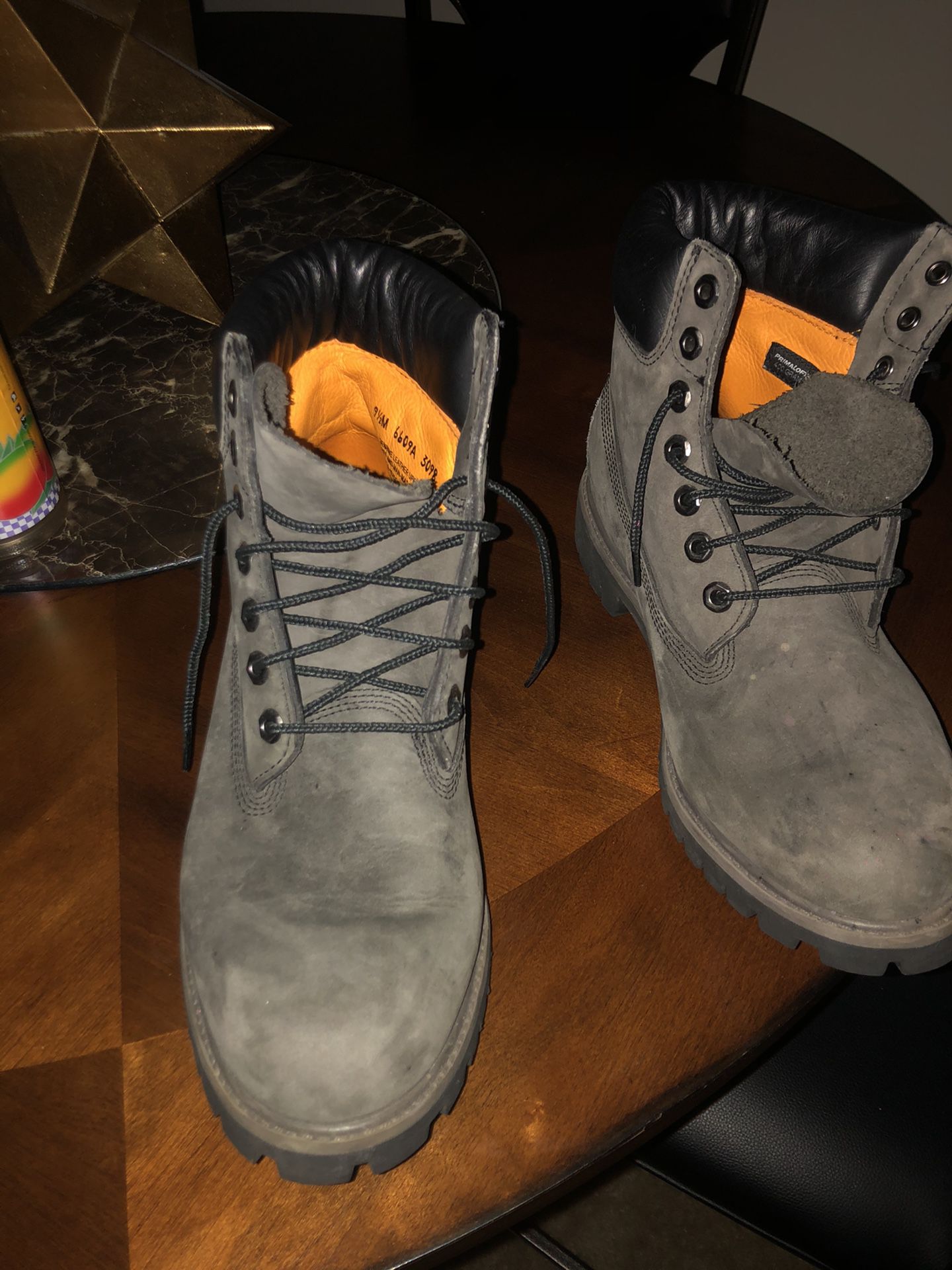 Men’s Grey Timberland boots