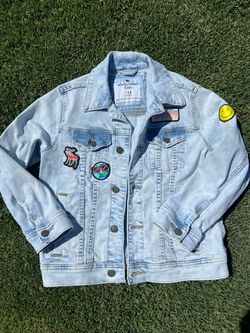 Abercrombie kids size 7/8 Jean Jacket ! Like New !