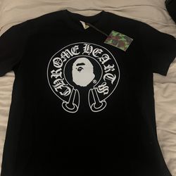 Bape x Chrome Hearts Tee-shirt