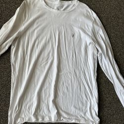 Allsaints Men’s White Long Sleeve (L)