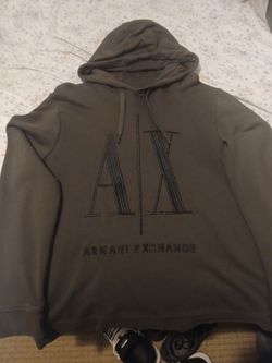 Armani Exchange pullover hoodie (size XL)