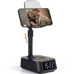 Adjustable Phone Stand Bluetooth Speaker