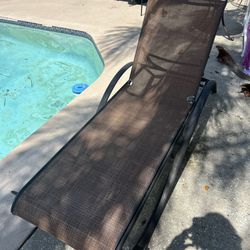 Outside chair for the pool and tan 
