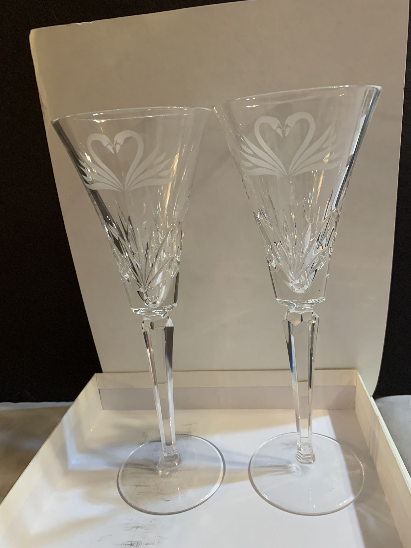 Waterford Crystal Flute Pair