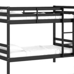 Twin Wooden Bunk Bed 