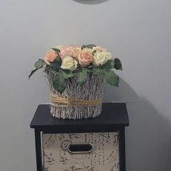 Beautiful Stand With Basket