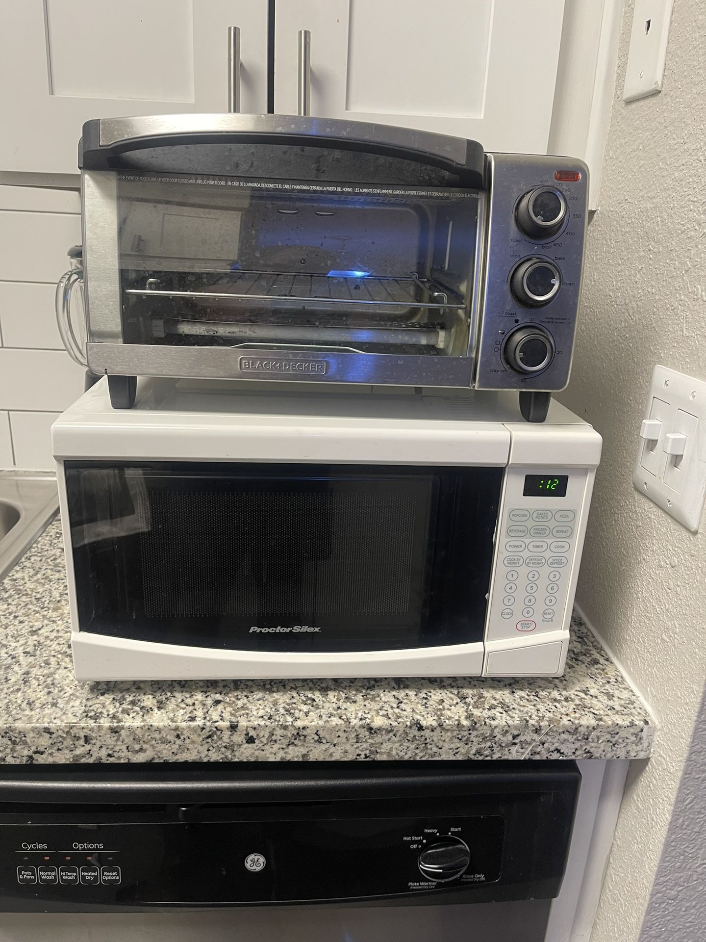 Microwave And Toaster Oven For Only $90 Both