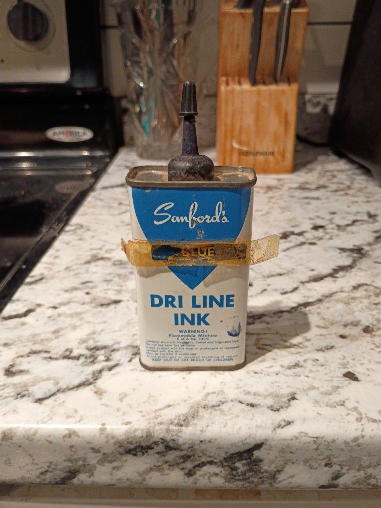 **VINTAGE SAMFORDS  DRI LINE INK CAN**