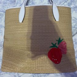 Kate Spade Strawberry Picnic in The Park Tote