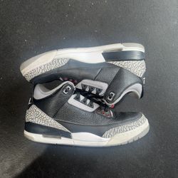Jordan Retro Black Cement 3s