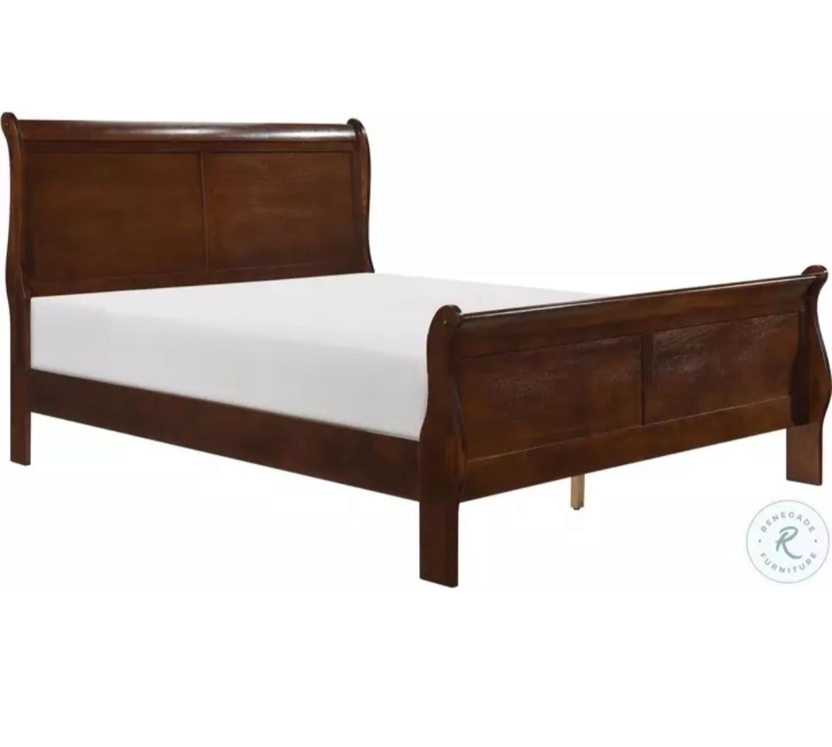 Raymour and Flanigan King Bed Wood Frame