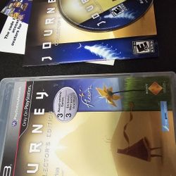 PS3 Journey Video Game Playstation complete retro Man Cave Kids Room Collectible Sony
