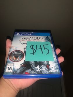 PlayStation 4 & 5 video game ps4 ps5 assassins creed 3 remastered