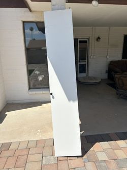 wooden closet doors