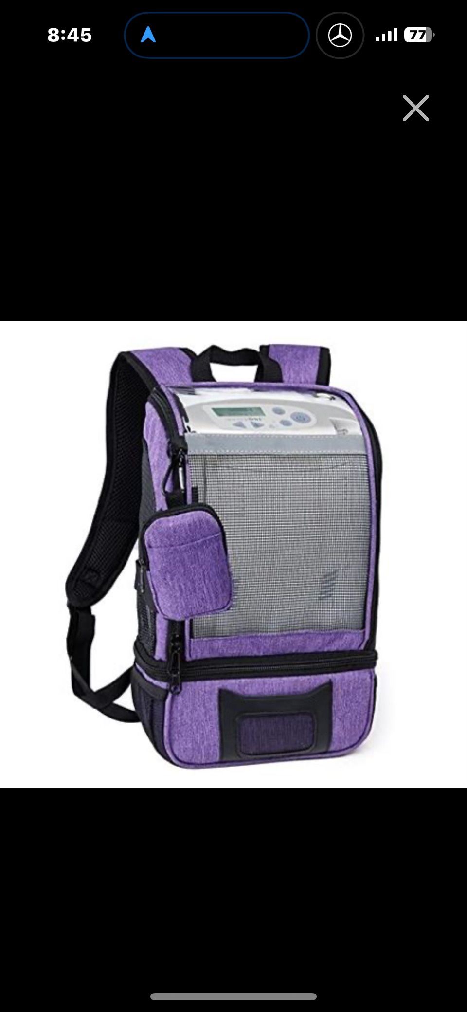 Oxygen Concentrator Backpack