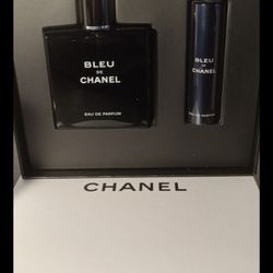 Chanel Blue Perfume Set  New Condition