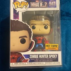 Zombie Hunter Spidey HT Exclusive Funko 