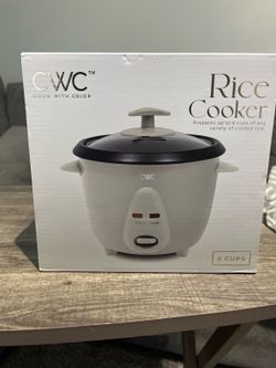 New CWC 6-Cup Rice Cooker – Never Opened