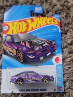 Hot Wheels Toyota AE86 Sprinter Trueno