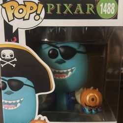 2024 Funko Pop Pixar Disney Monsters Inc. Pirate Sully Halloween Figure #1488