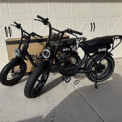 Brand New Zumi Electric bikes Scooters 