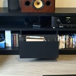 Black Tv Stand Entertainment Center