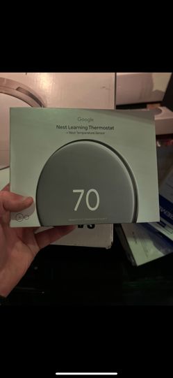 Unopened Google Nest learning thermostat (2x)