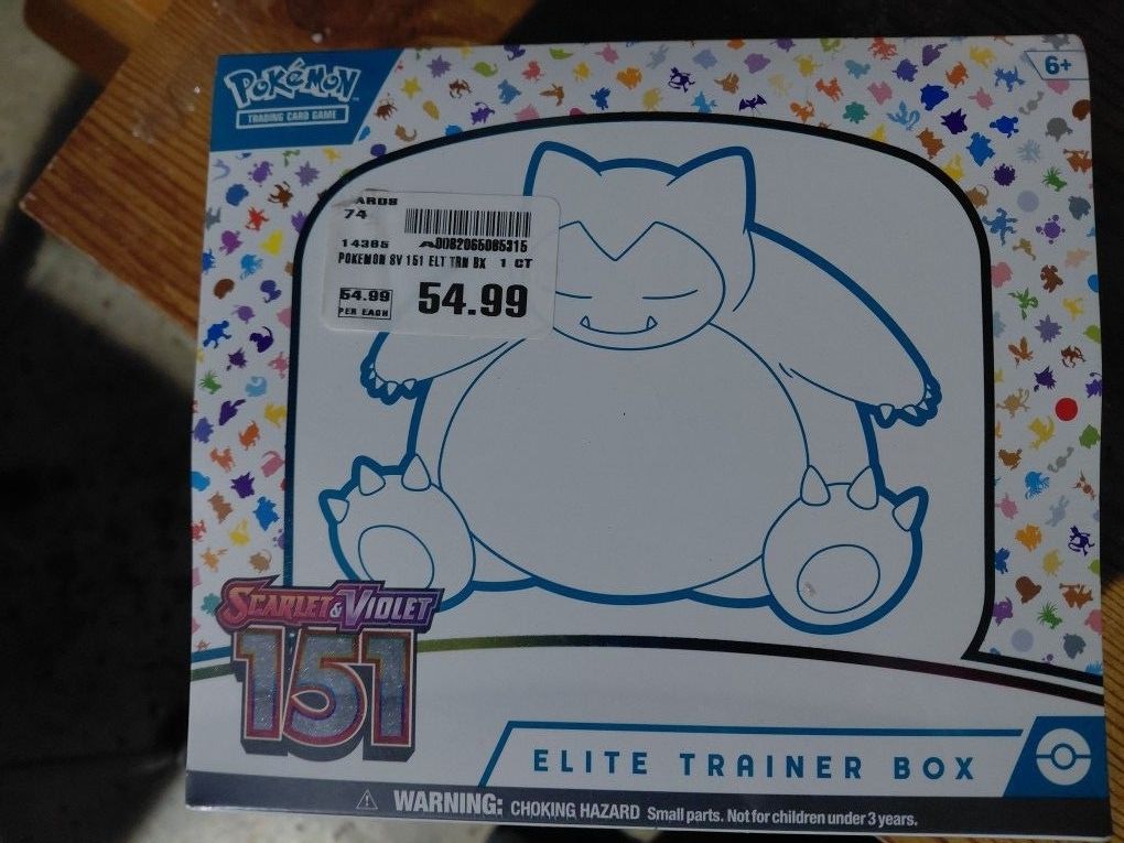 151 Sealed Elite Tranier Box New Sealled Only One Pokemon Tcg 