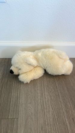 🐻‍❄️ SeaWorld Polar Bear Plush – 12”