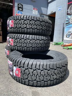 LT275-65-18 all terrain Tires 880$ installed free alignment