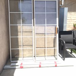 Double Pane Glass Patio Doors