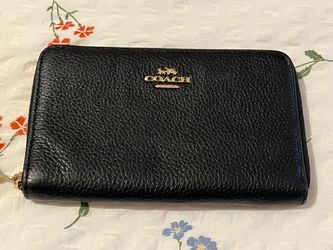 Coach Black Wallet