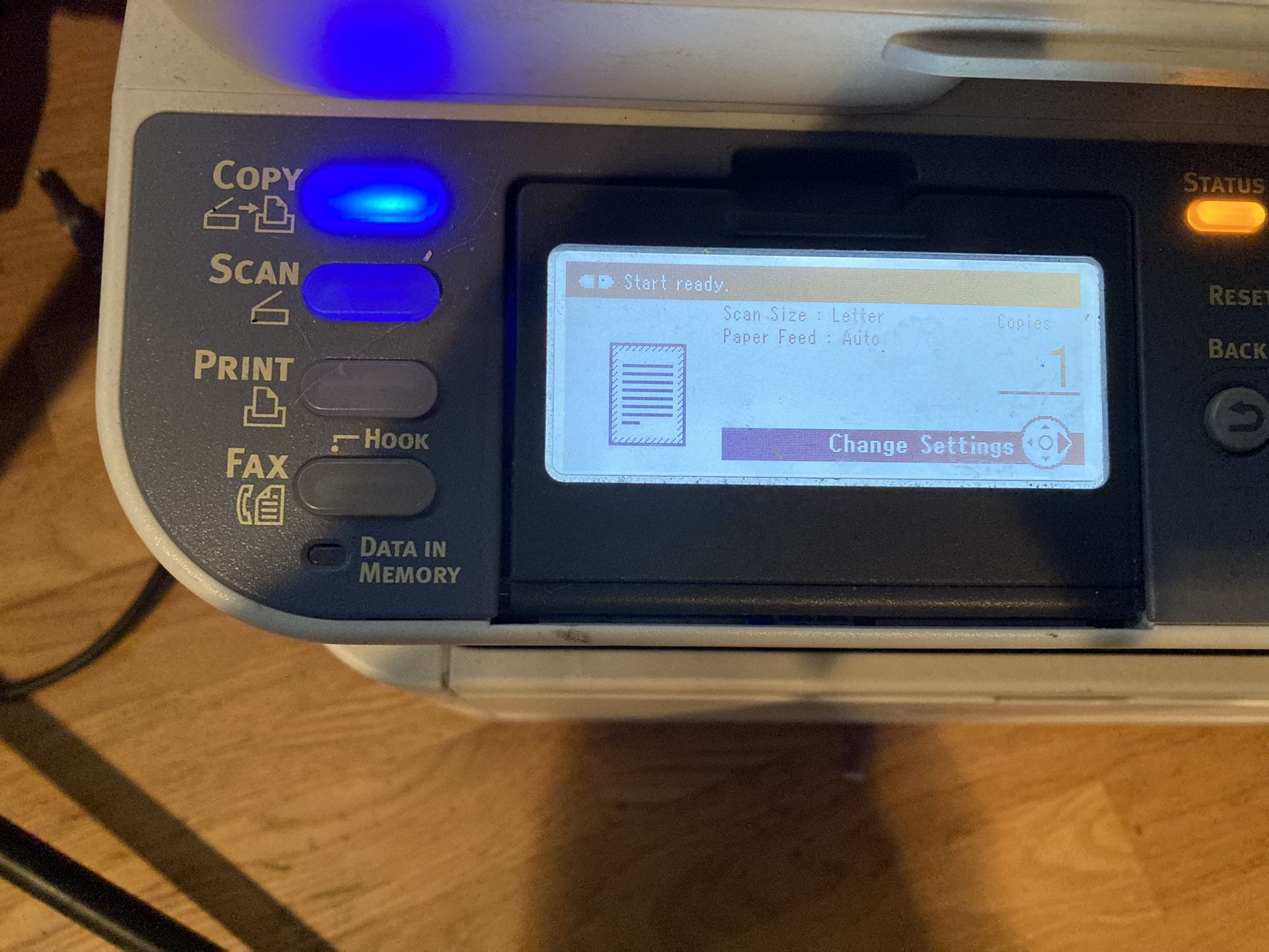 Oki  MB451w Wireless Monochrome Printer with Scanner and Copier