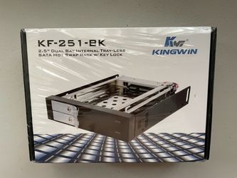 Kingwin KF-251-BK Dual Bay SATA Hot Swap Rack