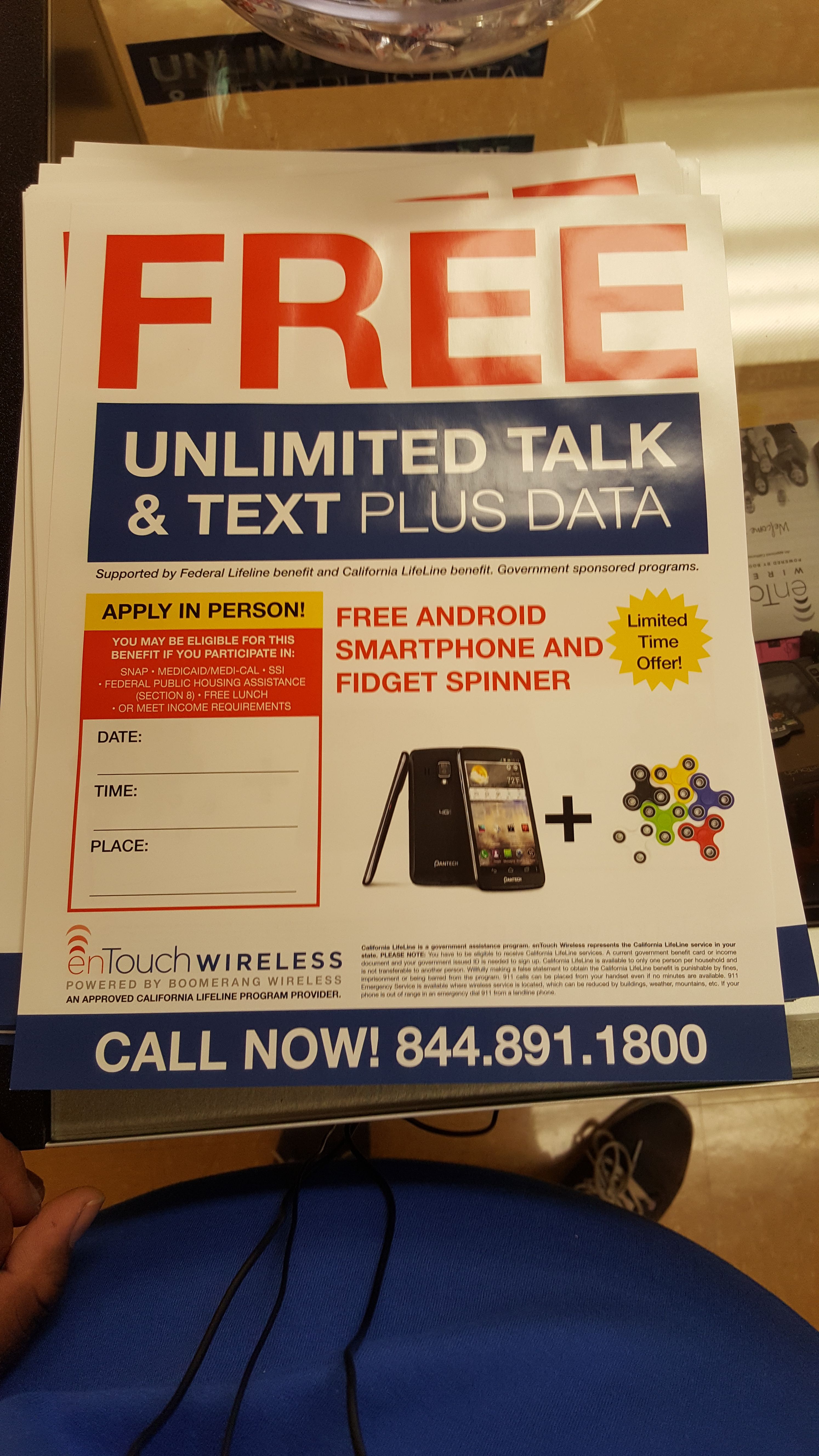 Entouch Wireless Government Phone