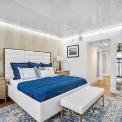 Marge Carson King Bed With Motorized Box, Springs And Mattress - Retail: $4899