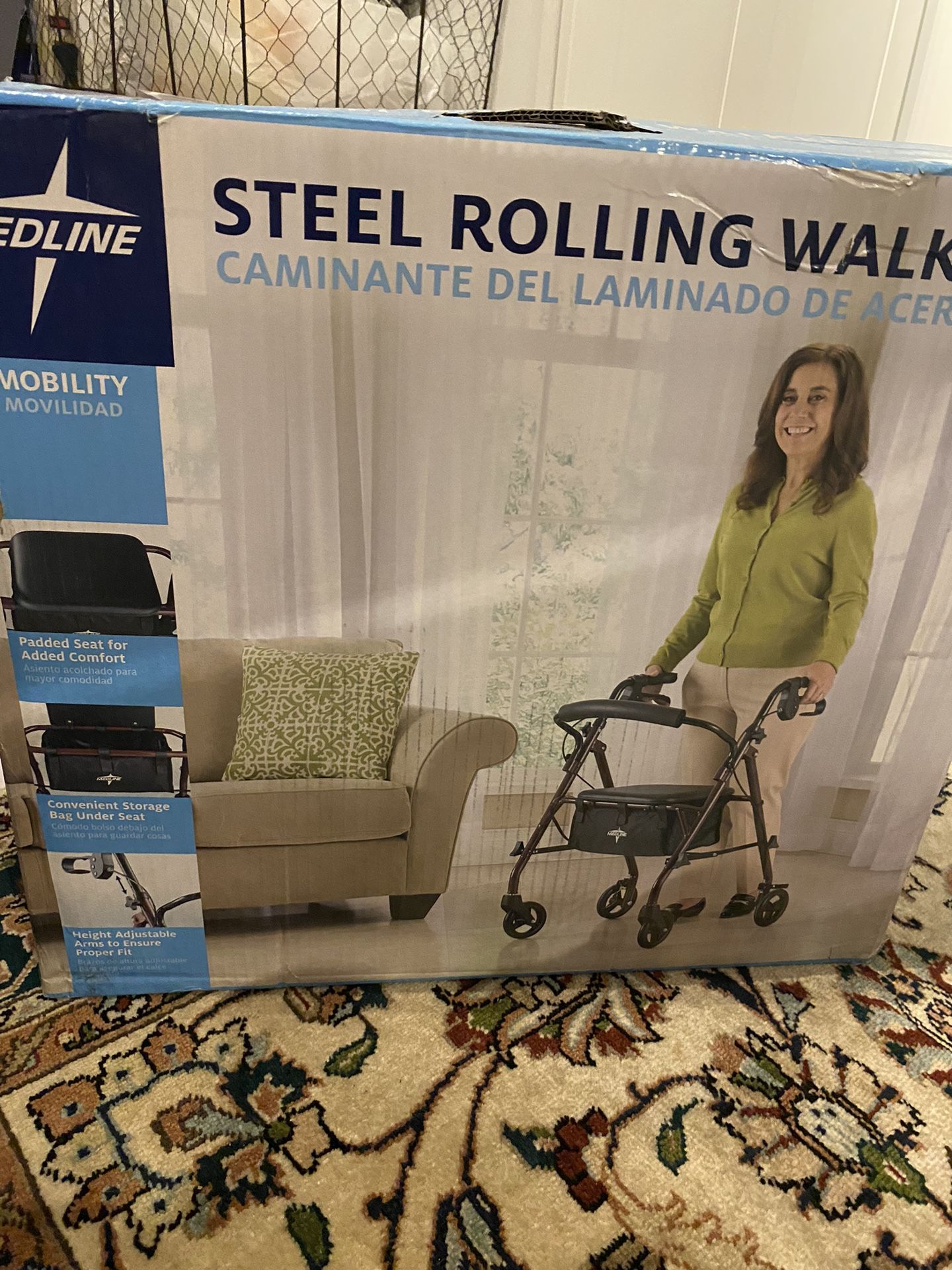 Walker With The Seat