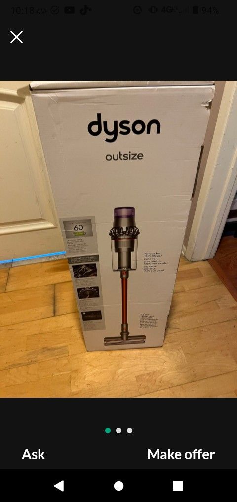 Dyson Laser Vacumm
