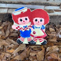 Raggedy Ann and Andy Old Coin Bank
