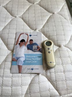 California King Sleep Number Bed with Remote &