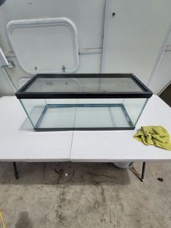 Glass Aquarium Tank with Screen Lid