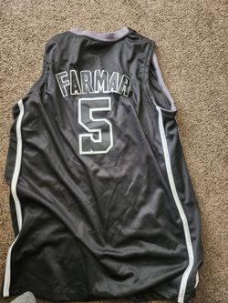 VINTAGE Los Angeles LAKERS Jordan FARMAR #5 Jersey BLACK Adidas SWINGMAN Stitched L
