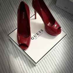 Guess Red High Heels