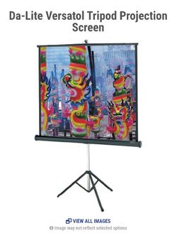 Portable Projector Screen 40x40 